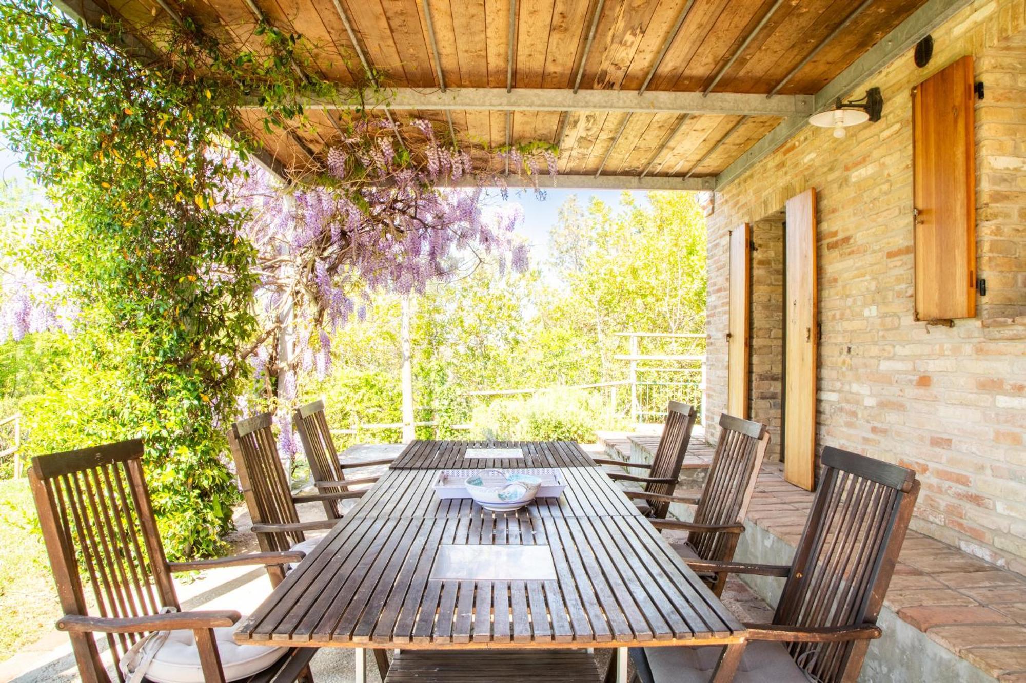 Casali Marchigiani - Ville Vacanza Private Con Piscina Ostra Exterior foto